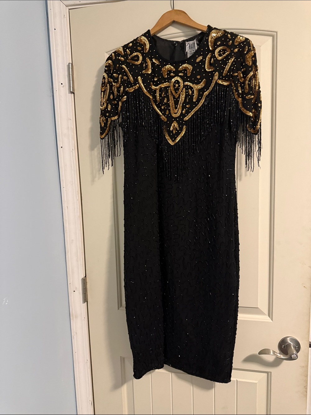 Vintage black dress size M